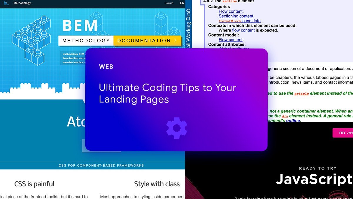 Ultimate Coding Tips to Your Landing Pages