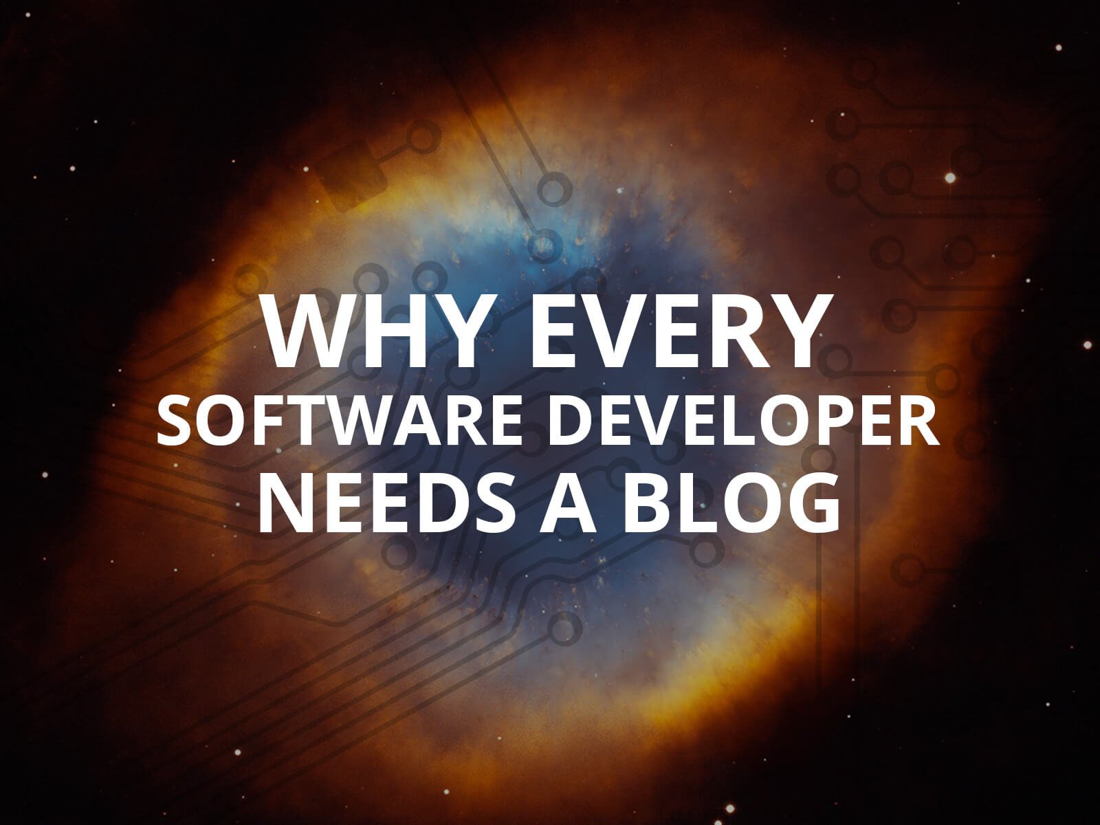 Why Every Software Developer Needs a Blog